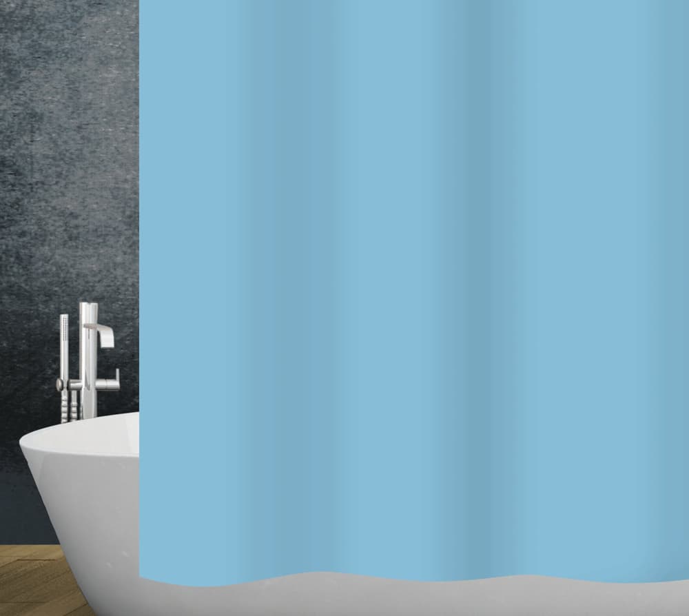 Tenda da doccia Claro 180 x 200 cm Tenda da doccia diaqua 674095300000 Colore Azzurro Dimensioni 180x200 cm N. figura 1