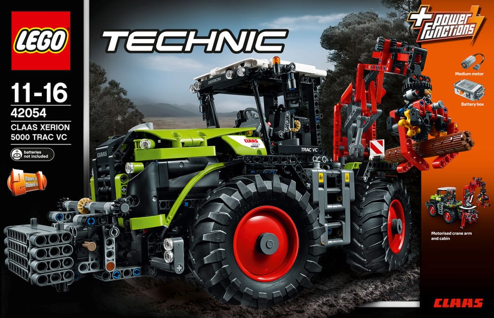 Technic CLAAS XERION 5000 TRAC VC 42054 LEGO® 74882180000016 No. figura 1