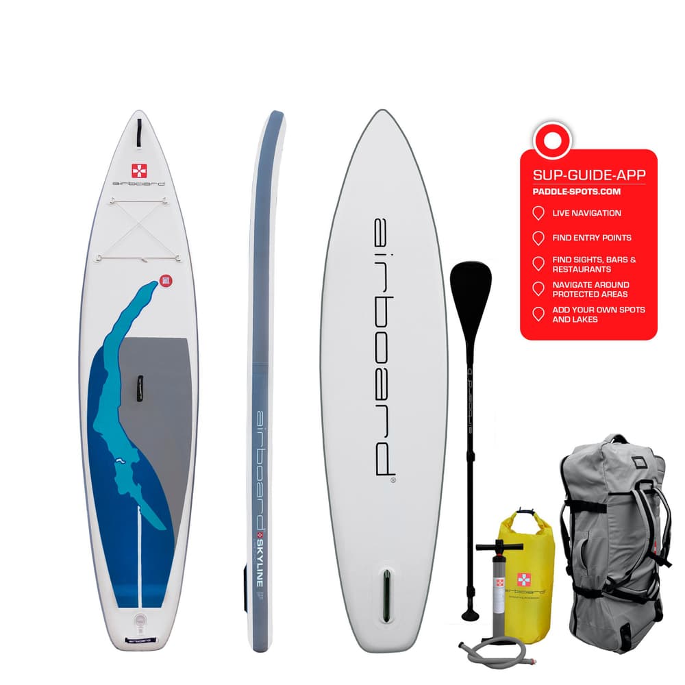 SUP Skyline 11'6" Zürichsee Stand up paddle Airboard 49109170000022 No. figura 1
