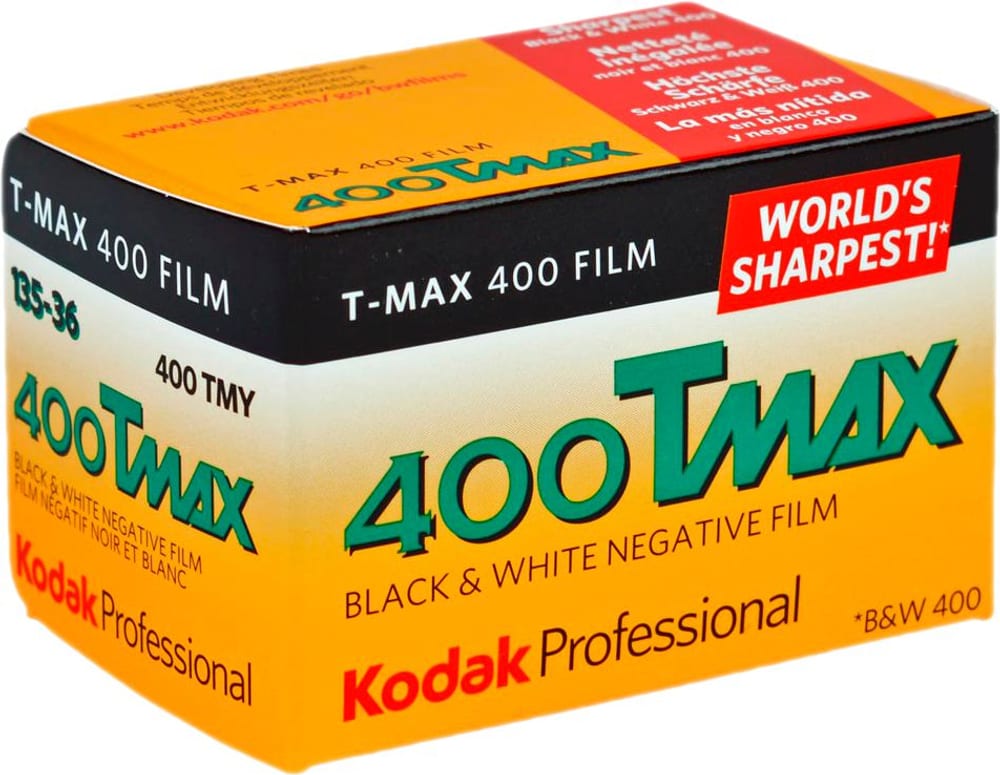 T-MAX 400 TMY 135-36 Pellicola piccolo formato 135 Kodak 785300134709 N. figura 1