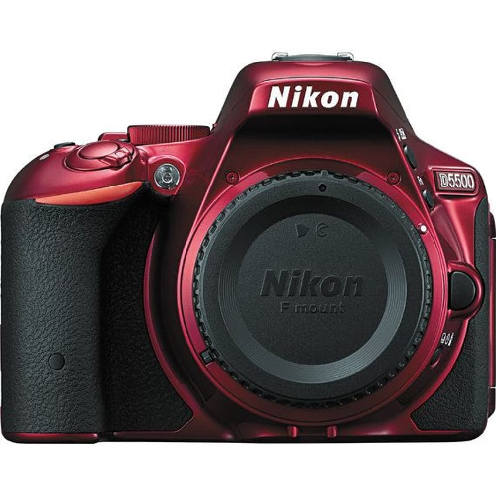 Nikon D5500 Boîtier rouge Nikon 95110031578315 Photo n°. 1