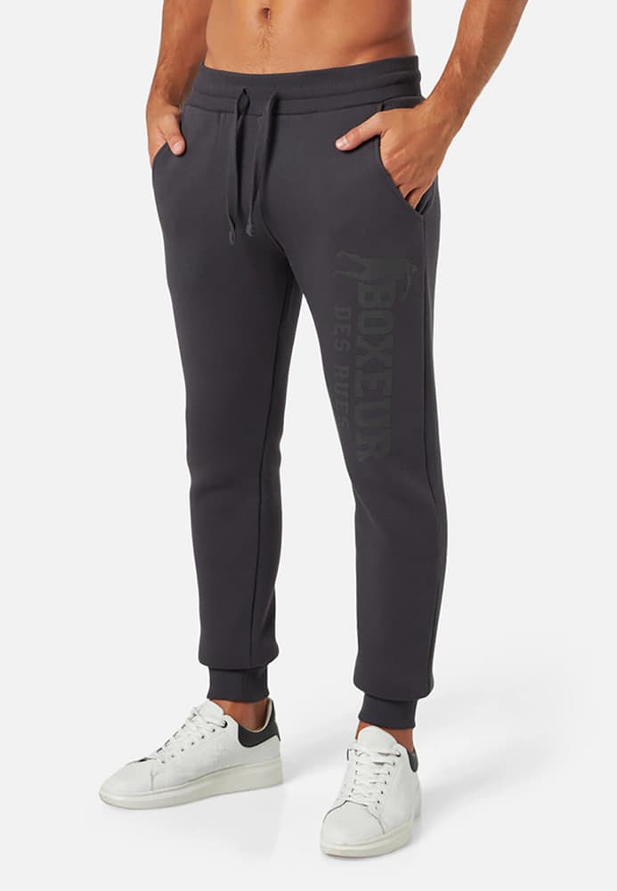 Slim Fit Sweatpant With Logo Pantalone Boxeur des Rues 472696500583 Taglie L Colore grigio scuro N. figura 1