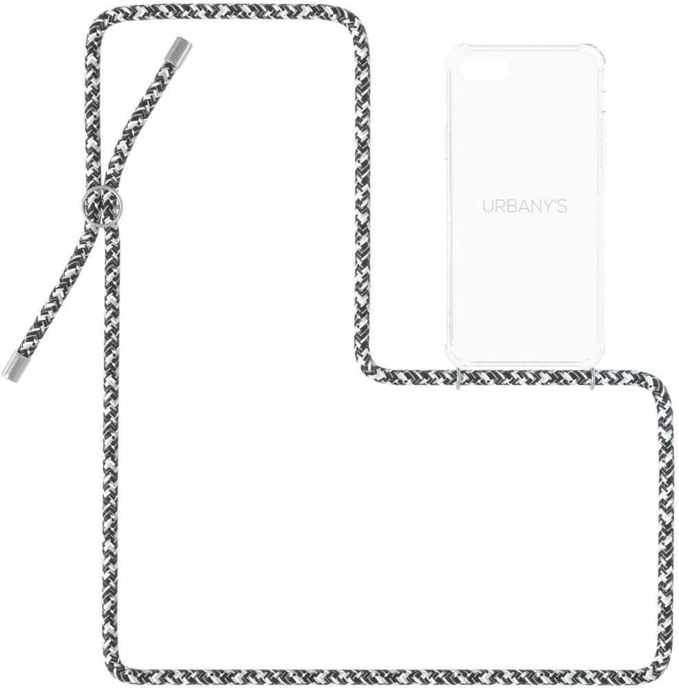 Necklace Case Flashy Silver Cover smartphone Urbany's 785302402679 N. figura 1