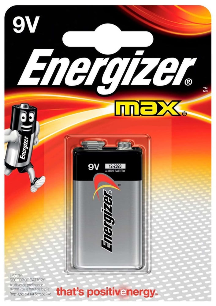 Batteria 9V/6LR61 1pzo Energizer 9000030471 No. figura 1