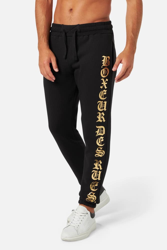 Printed Sweatpants Pantalon Boxeur des Rues 472696300420 Taille M Couleur noir Photo no. 1