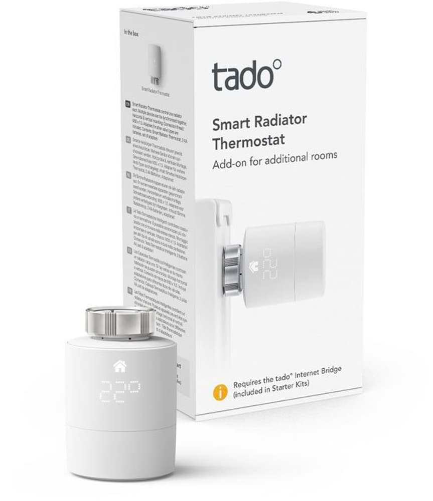 Smart Radiator Thermostat Termostato per radiatori tado 785300175783 N. figura 1