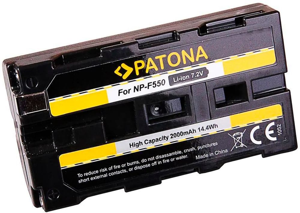 Sony NP-F550 Accumulatore per fotocamere Patona 785300181662 N. figura 1