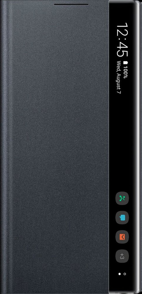 Clear View Cover black Smartphone Hülle Samsung 798641800000 Bild Nr. 1