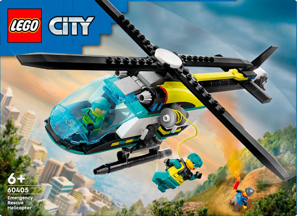 City 60405 L’hélicoptère des urgences LEGO® 741911100000 Photo no. 1
