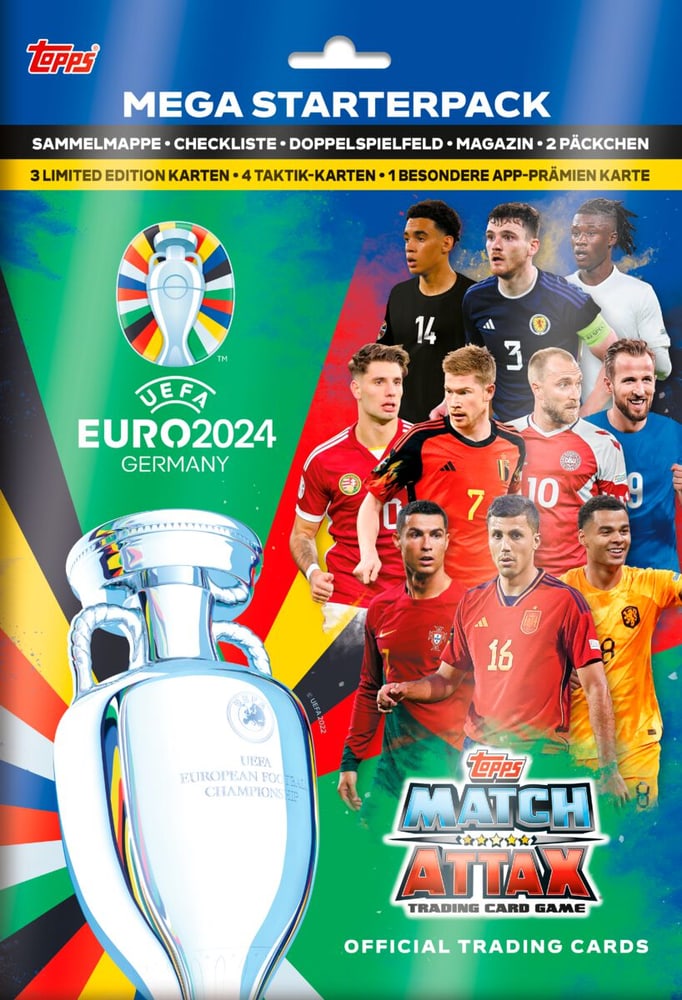 TOPPS EURO 24 Match Attax Starterpack Gesellschaftsspiel 740709200000 Bild Nr. 1