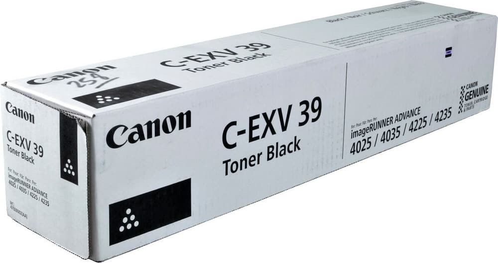 C-EXV 39 black Toner Canon 785302432593 Photo no. 1