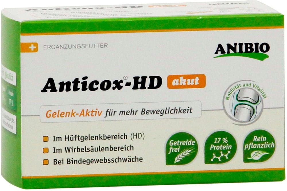 Anticox-HD acuto, 50 capsule Accessori per cani Anibio 785300191815 N. figura 1