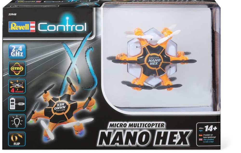 Hexacopter Nano Hex orange Revell 74428210000015 Photo n°. 1