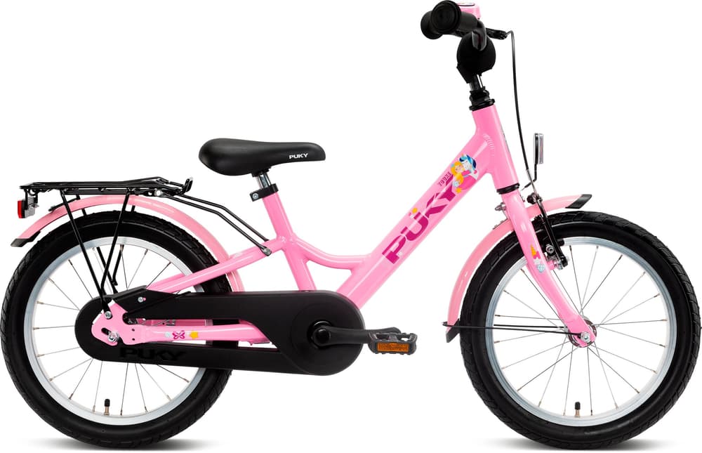 Youke 16" Bicicletta per bambini Puky 464846300038 Colore rosa Dimensioni del telaio one size N. figura 1