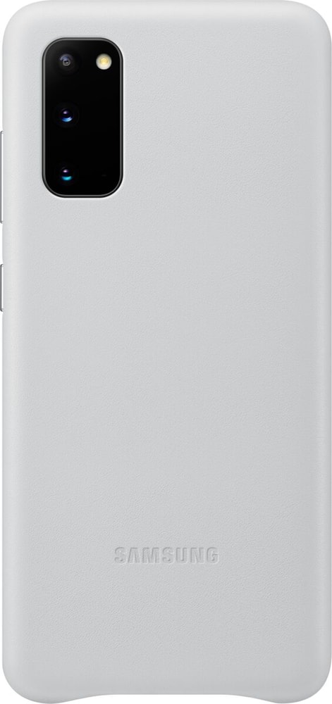 Leather Hard-Cover Grau Smartphone Hülle Samsung 785300151215 Bild Nr. 1