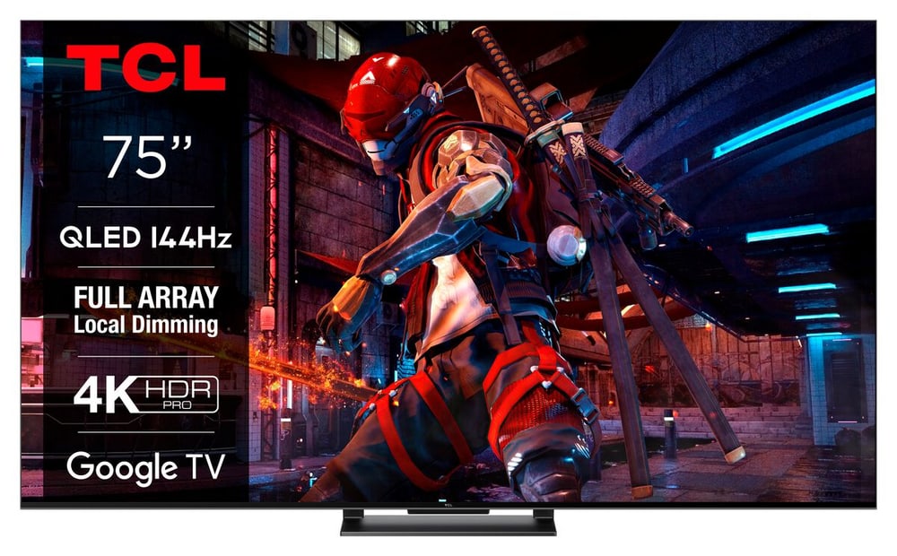 75C745 (75", 4K, QLED, Android OS) TV TCL 785302414419 Bild Nr. 1