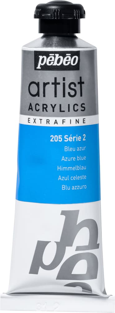 Pébéo Acrylic Extrafine Peinture acrylique Pebeo 663509020500 Couleur Bleu ciel Photo no. 1