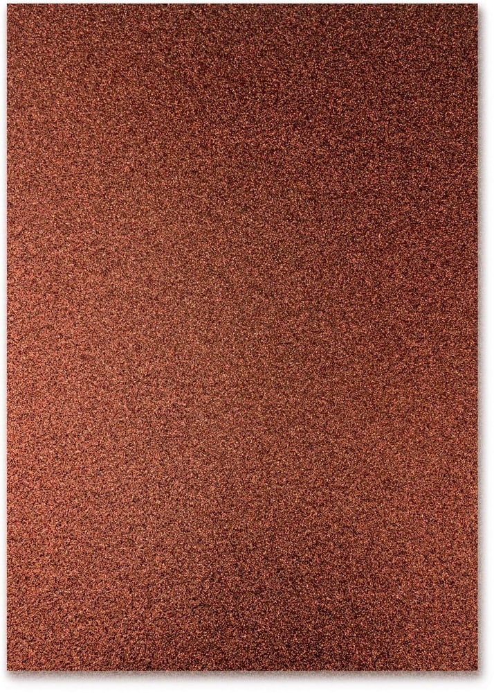 Cartoncino glitterato A4, 300 g/m², 10 fogli, marrone Cartone glitterato URSUS 785302426894 N. figura 1
