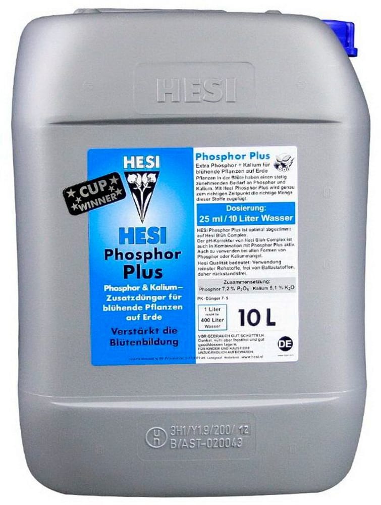 Phosphore Plus 10 litres Engrais liquide Hesi 669700104314 Photo no. 1