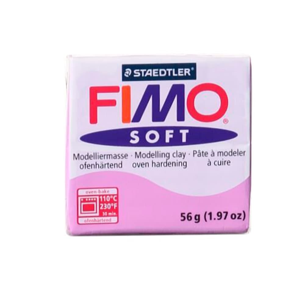 Soft Fimo Soft  Block Lavendel Knete Fimo 664509620062 Farbe Lavendel Bild Nr. 1