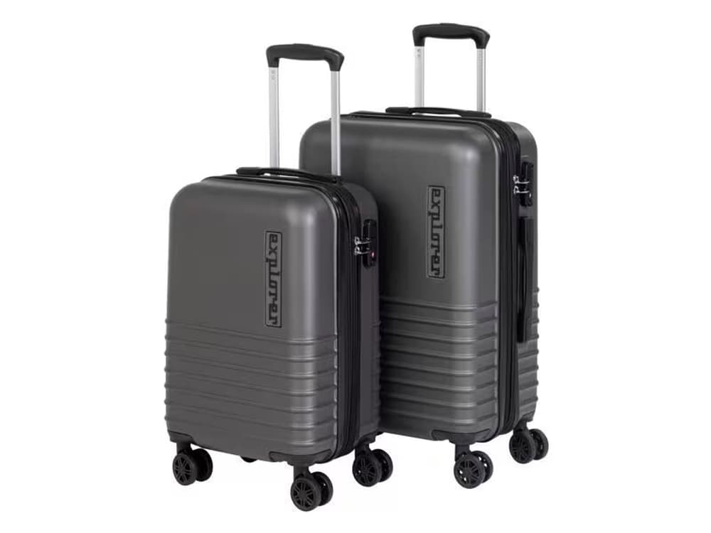 Set valigie da viaggio Explorer 2 pezzi, antracite Valigia KOOR 785302404165 N. figura 1
