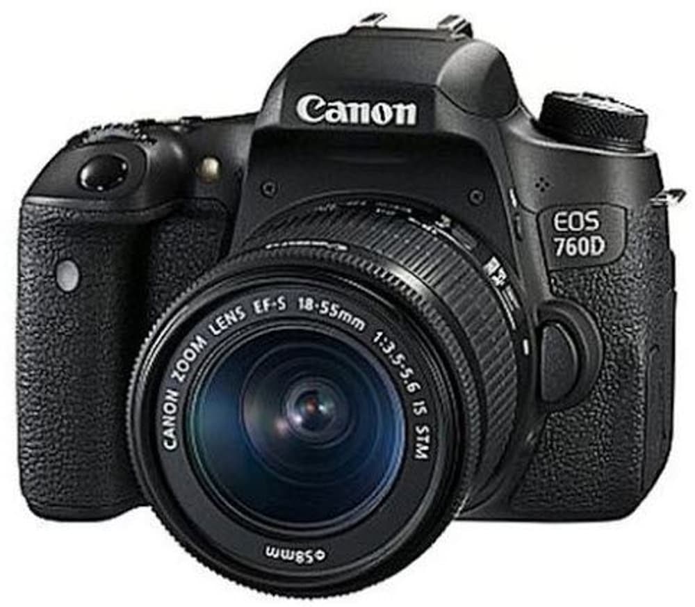 Canon EOS 760D Kit EF-S 55-250mm schwarz Canon 95110034349615 Bild Nr. 1