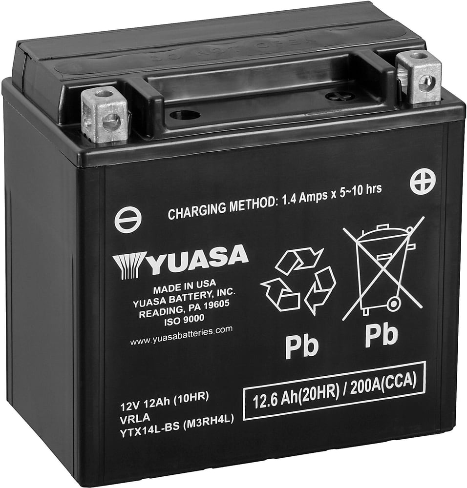 Batterie AGM 12V/12.6Ah/200A Batterie moto 621221100000 Photo no. 1