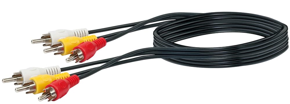 Cable cinch video 1,5 m Câble audio Schwaiger 613182000000 Photo no. 1