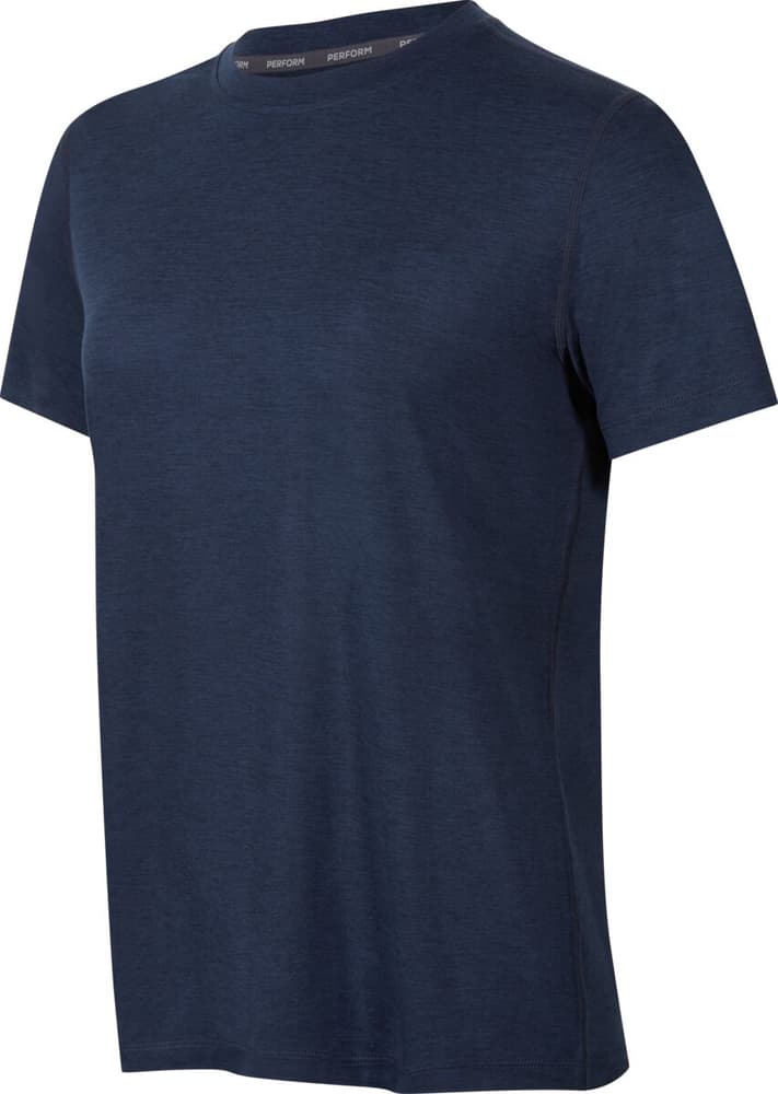 W Alvaly Mélange SS Tee T-Shirt Perform 471875603622 Grösse 36 Farbe dunkelblau Bild-Nr. 1