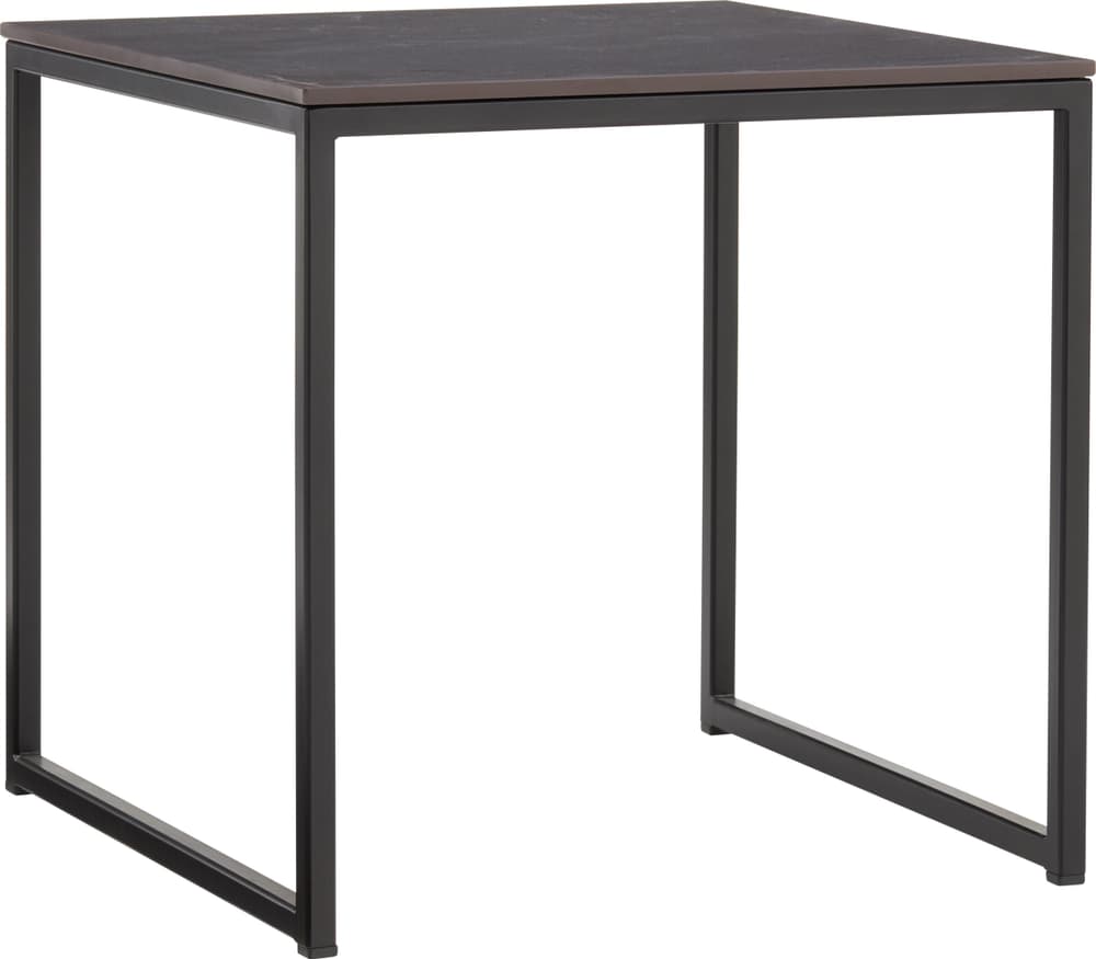 AVO Table d'appoint 402150500000 Dimensions L: 40.0 cm x P: 40.0 cm x H: 40.8 cm Couleur Noir / Gris Photo no. 1