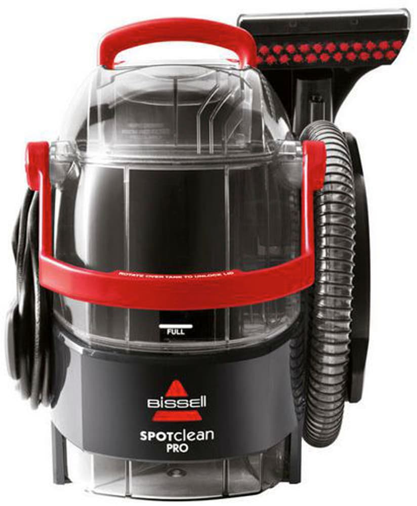 SpotClean Professional Fleckenreiniger 750 Watt, 6.5m Kabel, schwarz rot Schlittenstaubsauger Bissell 785300135165 Bild Nr. 1