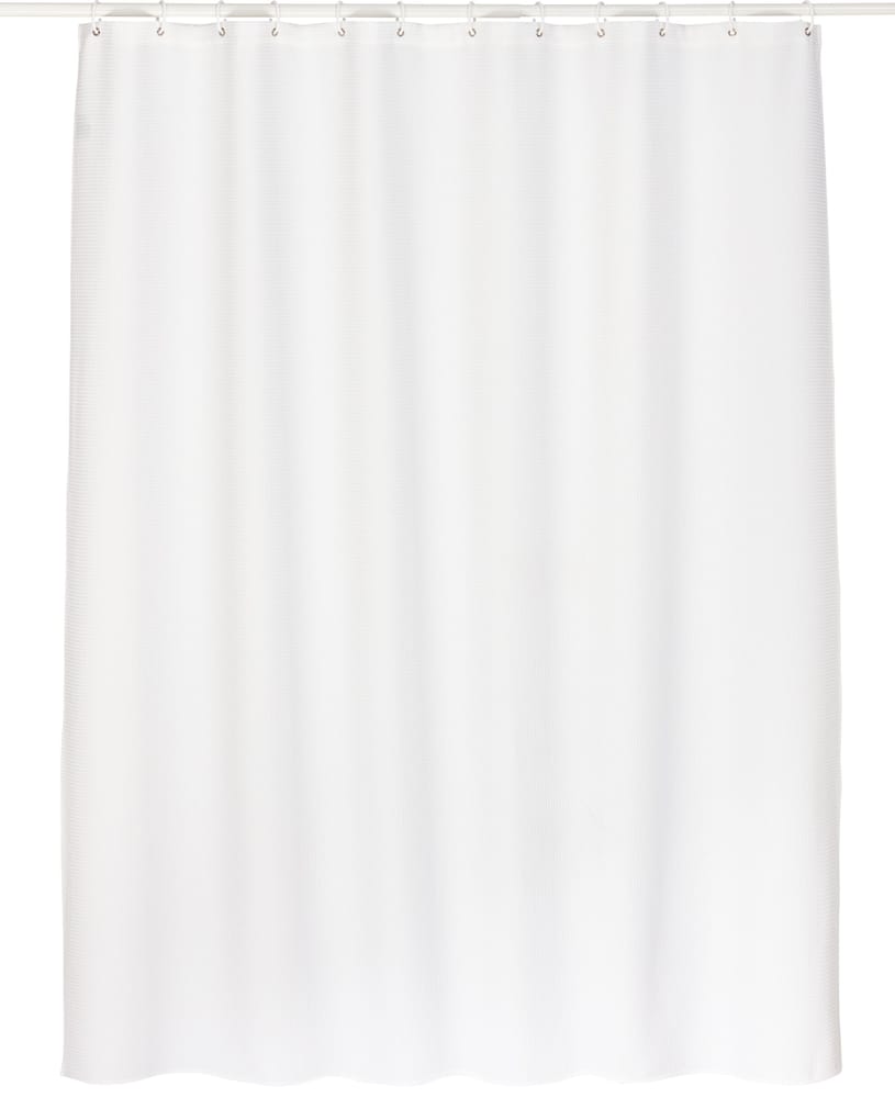 WAFFEL Tenda da doccia 450897853410 Colore Bianco Dimensioni L: 180.0 cm x A: 180.0 cm N. figura 1