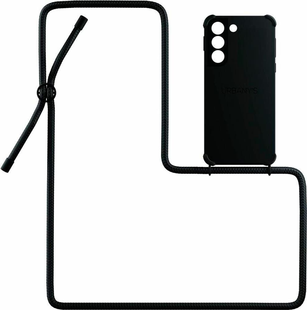 Necklace Case Galaxy S22+ 5G All Black Matt Cover smartphone Urbany's 785302402865 N. figura 1