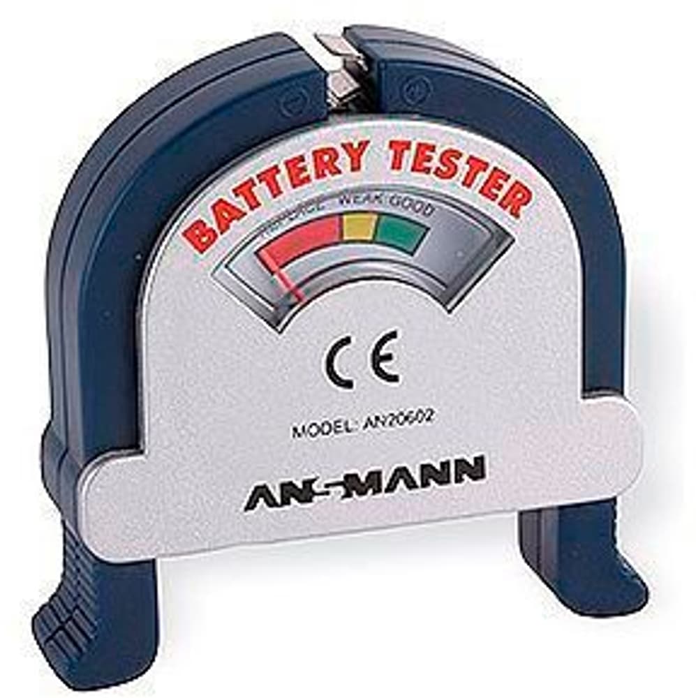 testeur de batterie universel Accessoires pour piles et batteries Ansmann 785302425829 Photo no. 1