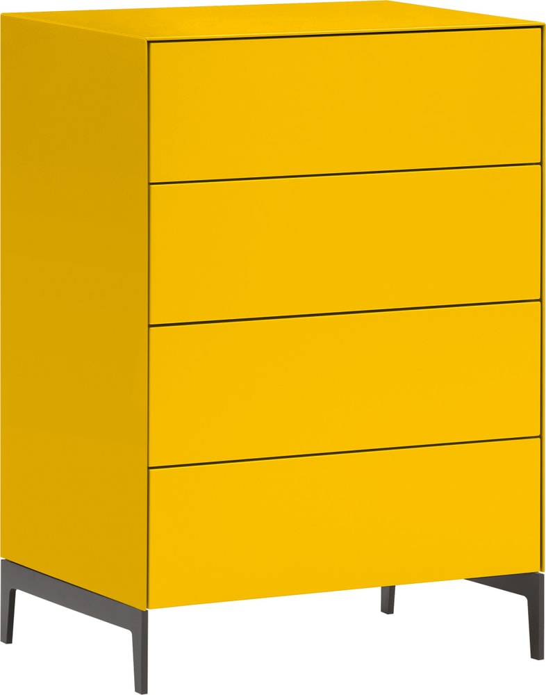 LUX Cassettone 400842100000 Dimensioni L: 60.0 cm x P: 46.0 cm x A: 86.5 cm Colore Giallo N. figura 1