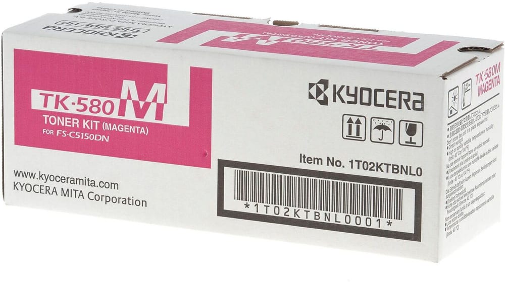 TK-580M Magenta Toner Kyocera 785302430735 N. figura 1