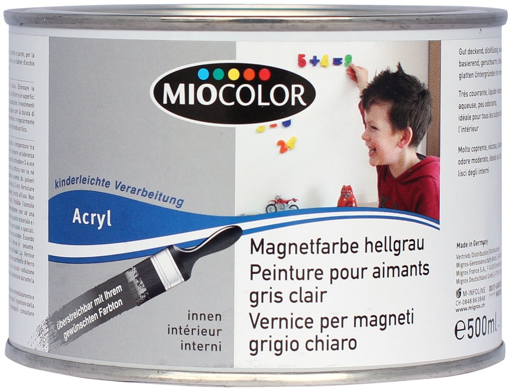 Magnetfarbe Magnetfarbe Miocolor 660563100000 Inhalt 0.5 l Bild Nr. 1