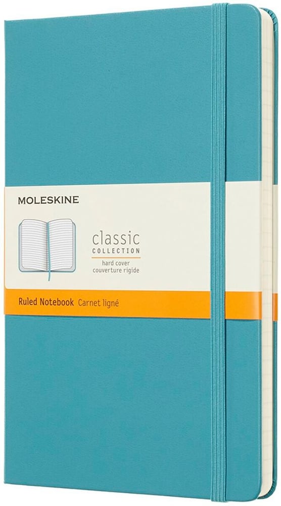 NOTEBOOK A RIGHE REEF BLU Taccuino Moleskine® 669700124953 N. figura 1