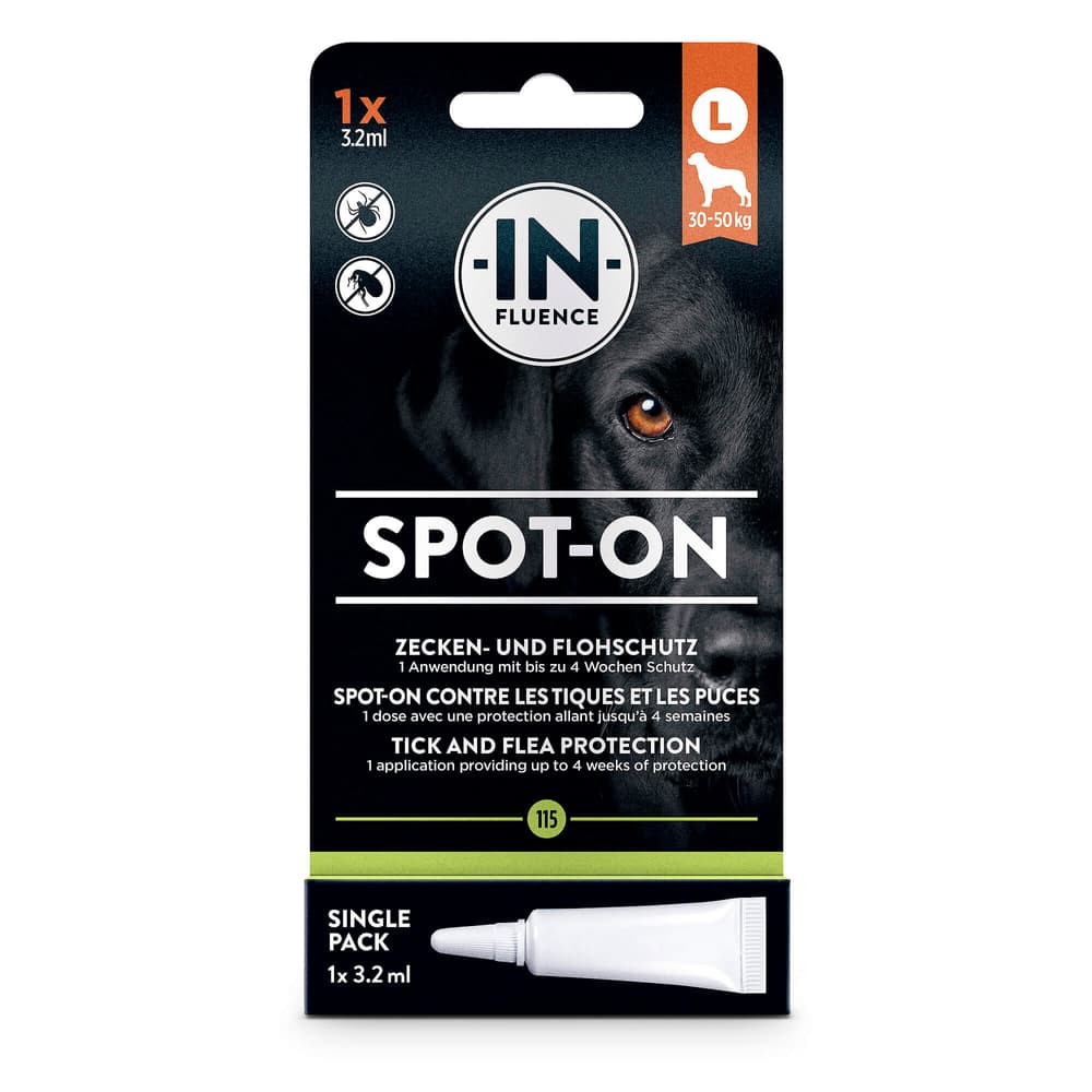 Spot-On cane L, 1x 3.2 ml Gocce repellenti per insetti meikocare 658369800000 N. figura 1