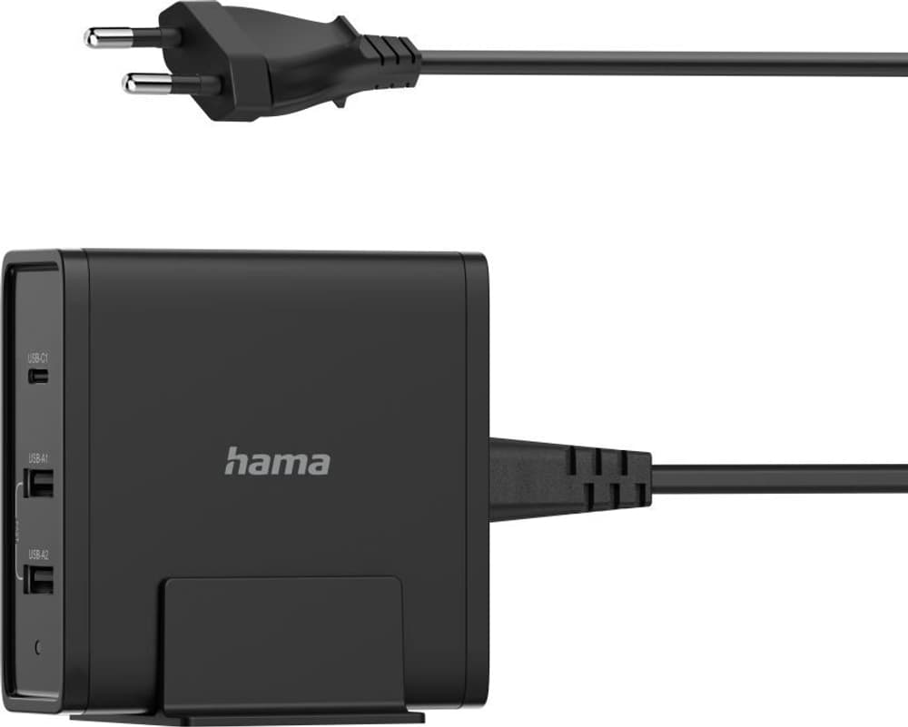 Ladestinazione USB-C universale, 3 porte, Power Delivery (PD) Caricabatteria universale Hama 785300180088 N. figura 1