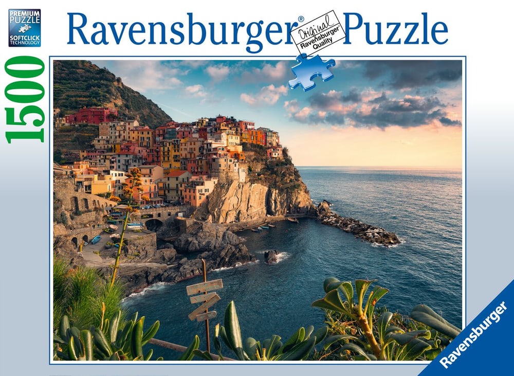 RVB Puzzle 1500 P. Cinque Terre Puzzles Ravensburger 749062600000 Photo no. 1