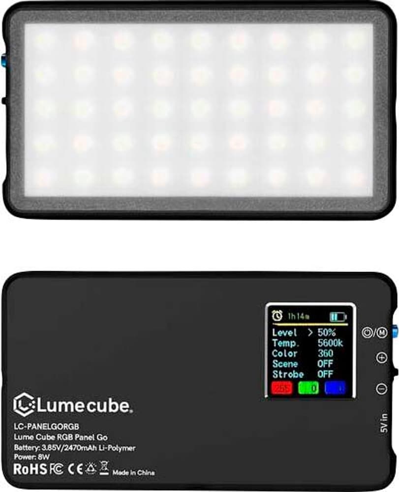 Go RGB (Universal) Dauerlicht Lume Cube 785300182088 Bild Nr. 1