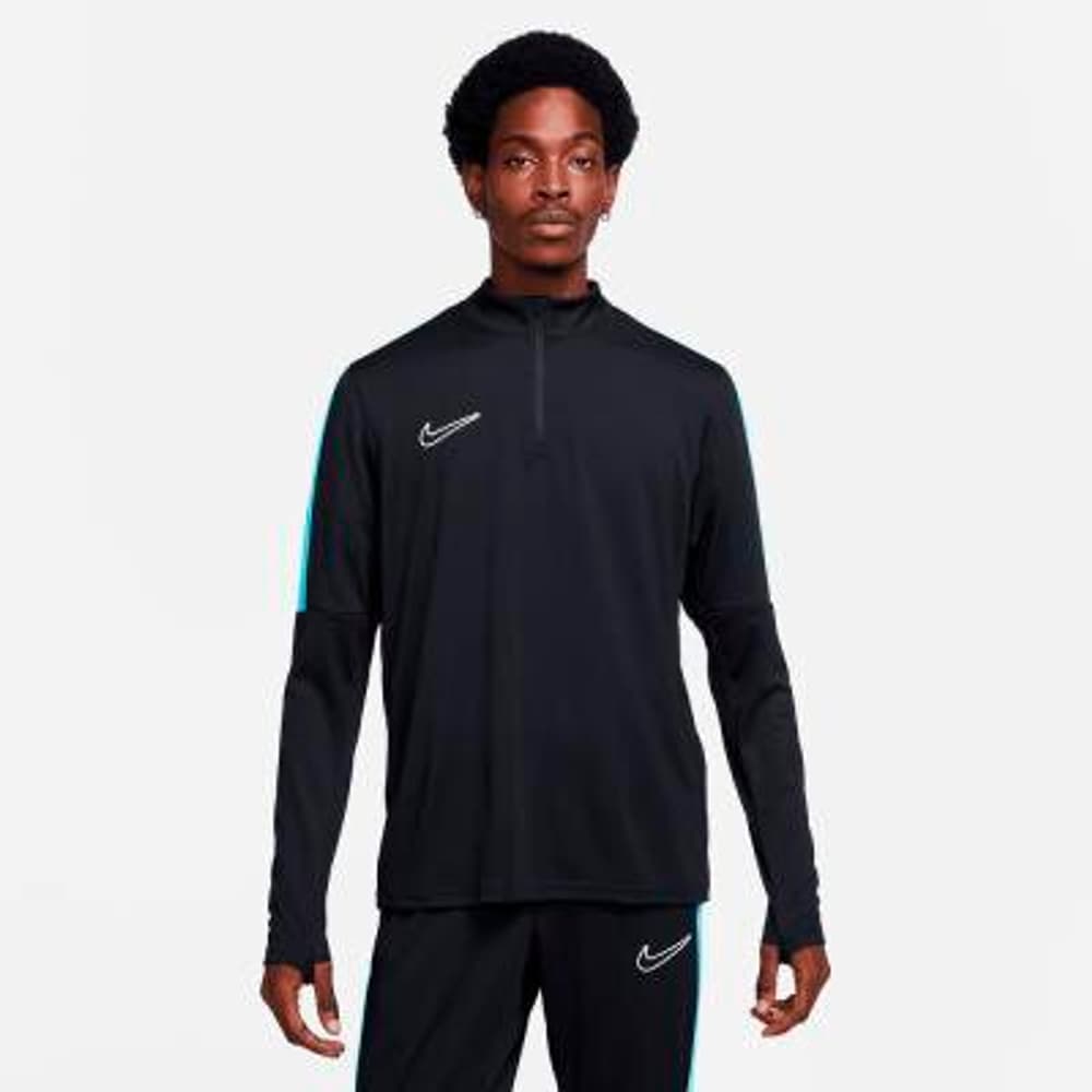 Dri-FIT Academy 1/2-Zip Football Top Chemise à manches longues Nike 491133100320 Taille S Couleur noir Photo no. 1