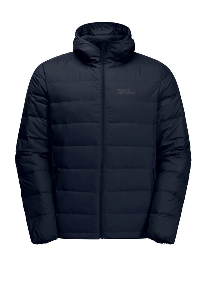 Ather Down Hoody Giacca in piumino Jack Wolfskin 468407000322 Taglie S Colore blu scuro N. figura 1