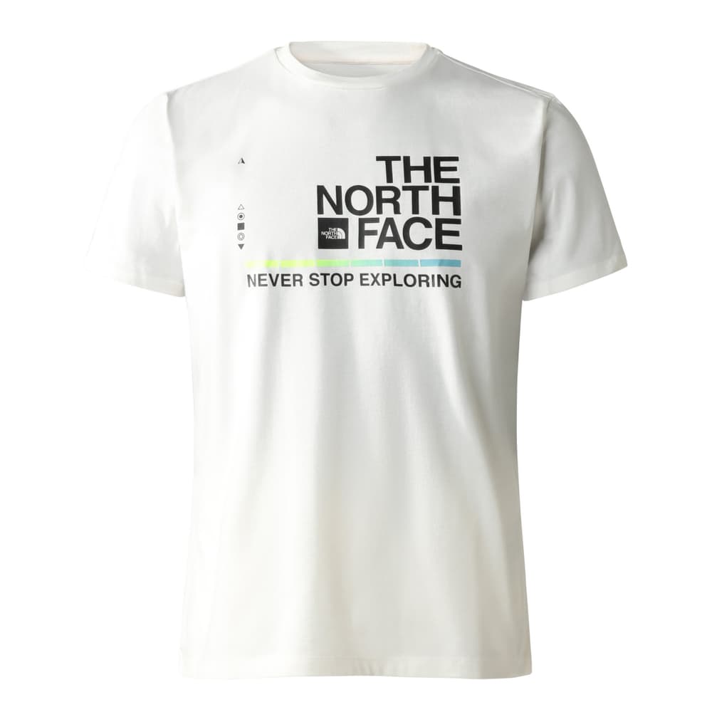 Foundation Graphic T-shirt de trekking The North Face 465866700311 Taille S Couleur écru Photo no. 1