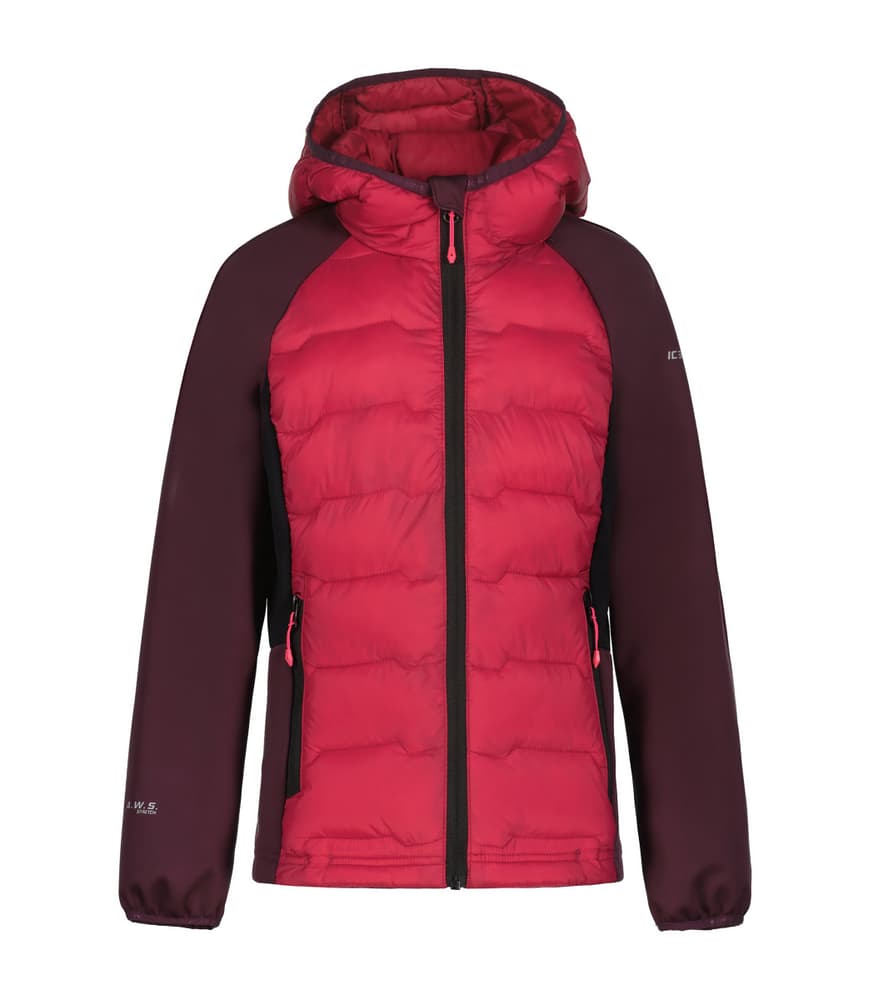 Kangley JR Giacca softshell Icepeak 469319416437 Taglie 164 Colore fucsia N. figura 1