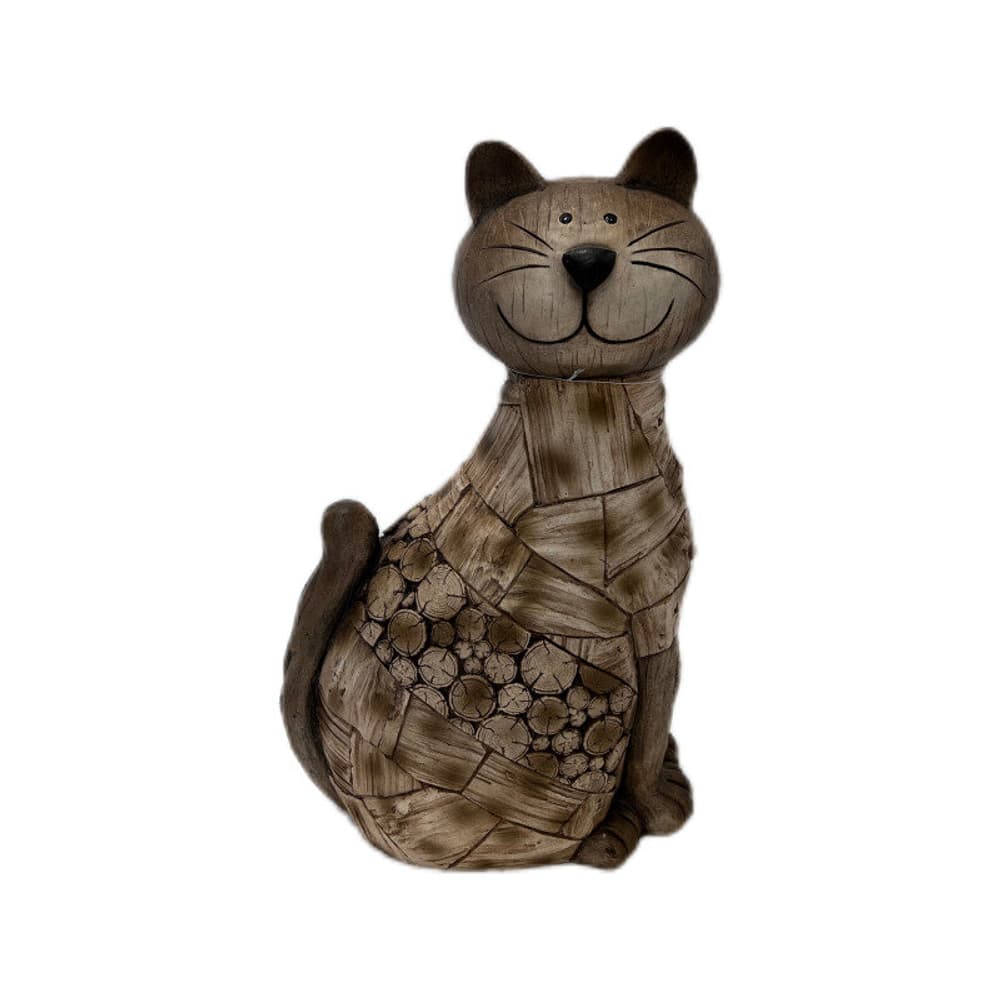 Figura decorativa gatto 47,8 cm, Figura decorativa Chat 47,8 cm Decorazione Colibri 669700109263 N. figura 1