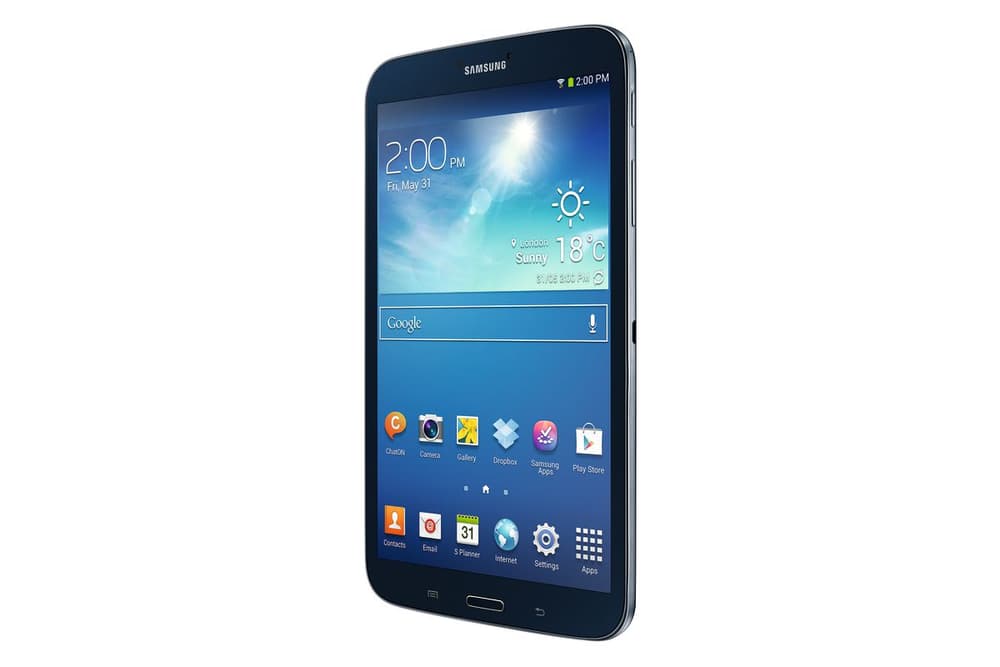 Galaxy Tab3 8" WiFi 16GB schwarz Samsung 79780220000013 Bild Nr. 1