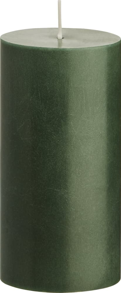 ORGANIC Bougie cylindrique 440818000000 Couleur Vert foncé Dimensions H: 12.0 cm Photo no. 1