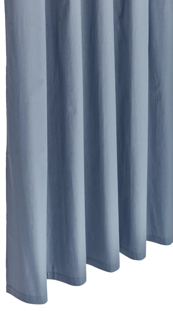 NEO Rideau prêt à poser opaque 430291916043 Couleur Bleu foncé Dimensions L: 160.0 cm x H: 270.0 cm Photo no. 1